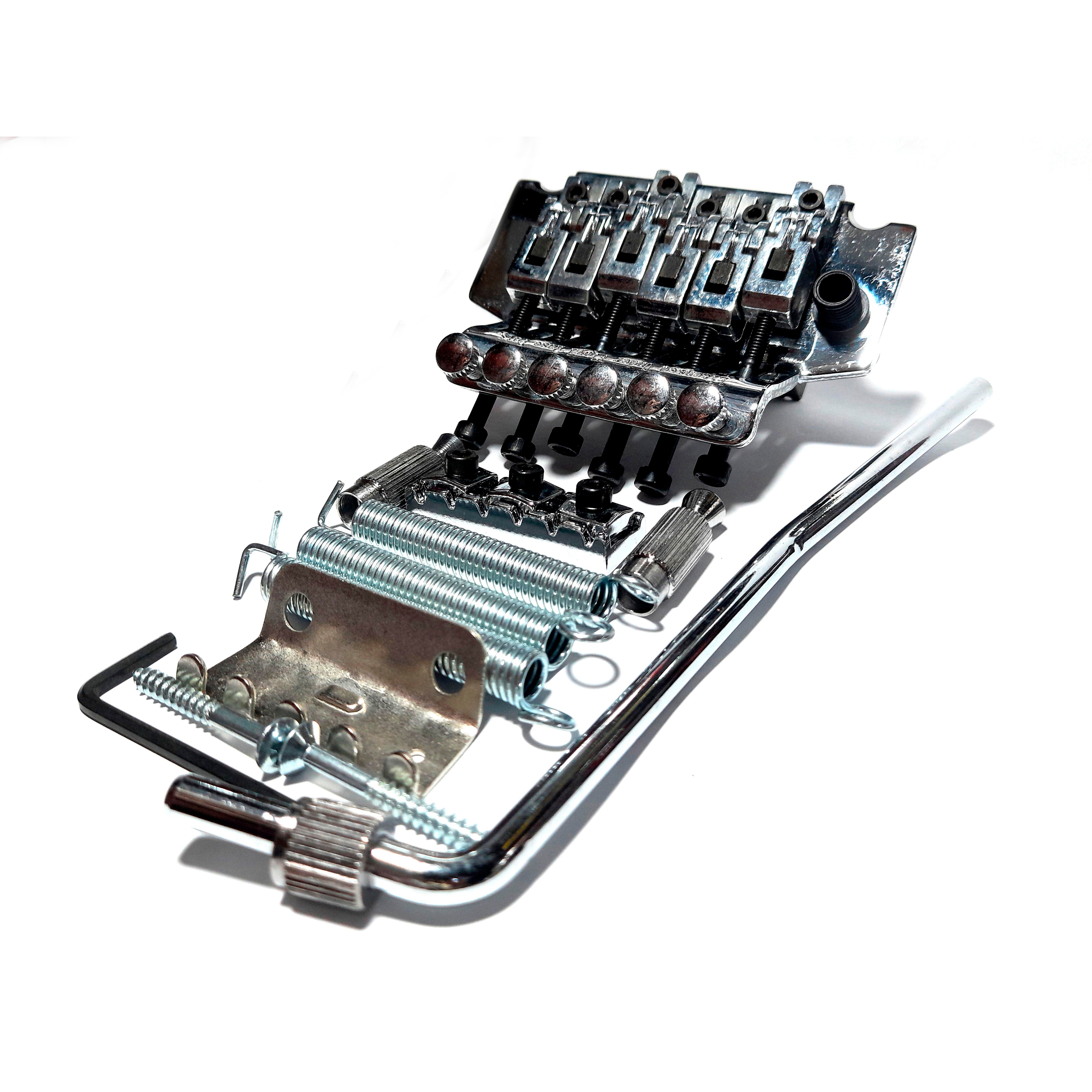 Ponte com Alavanca Floyd Rose (Prata)