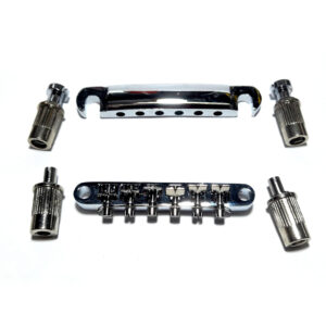 Ponte Sem Alavanca para Guitarra Les Paul (Prata)