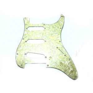 Escudo para Guitarra Strato, 3 Captadores Single (Pérola)