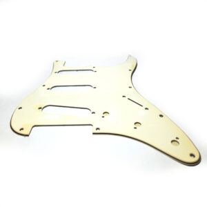 Escudo para Guitarra Strato, 3 Captadores Single (Branco)