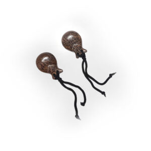 Castanholas Dolphin Em Madeira Escura GD